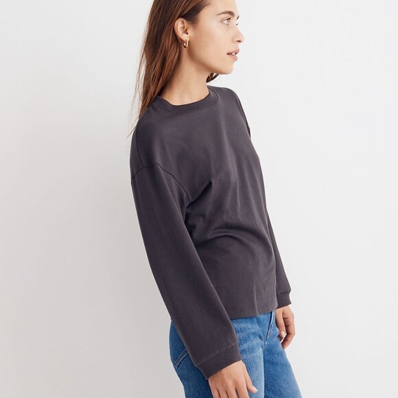 BRAND NEW | Madewell | Supima® Cotton Essential Long-Sleeve Tee | Medium - Picture 2 of 7